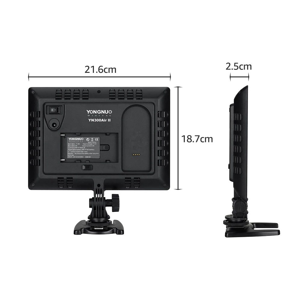 YONGNUO YN300 Air II YN-300 ( Review ) air Pro 3200k-5500k RGB LED Camera Video Light