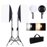 Photography Softbox Lighting 80W Kit 3200-5600k Led Light Professional Review